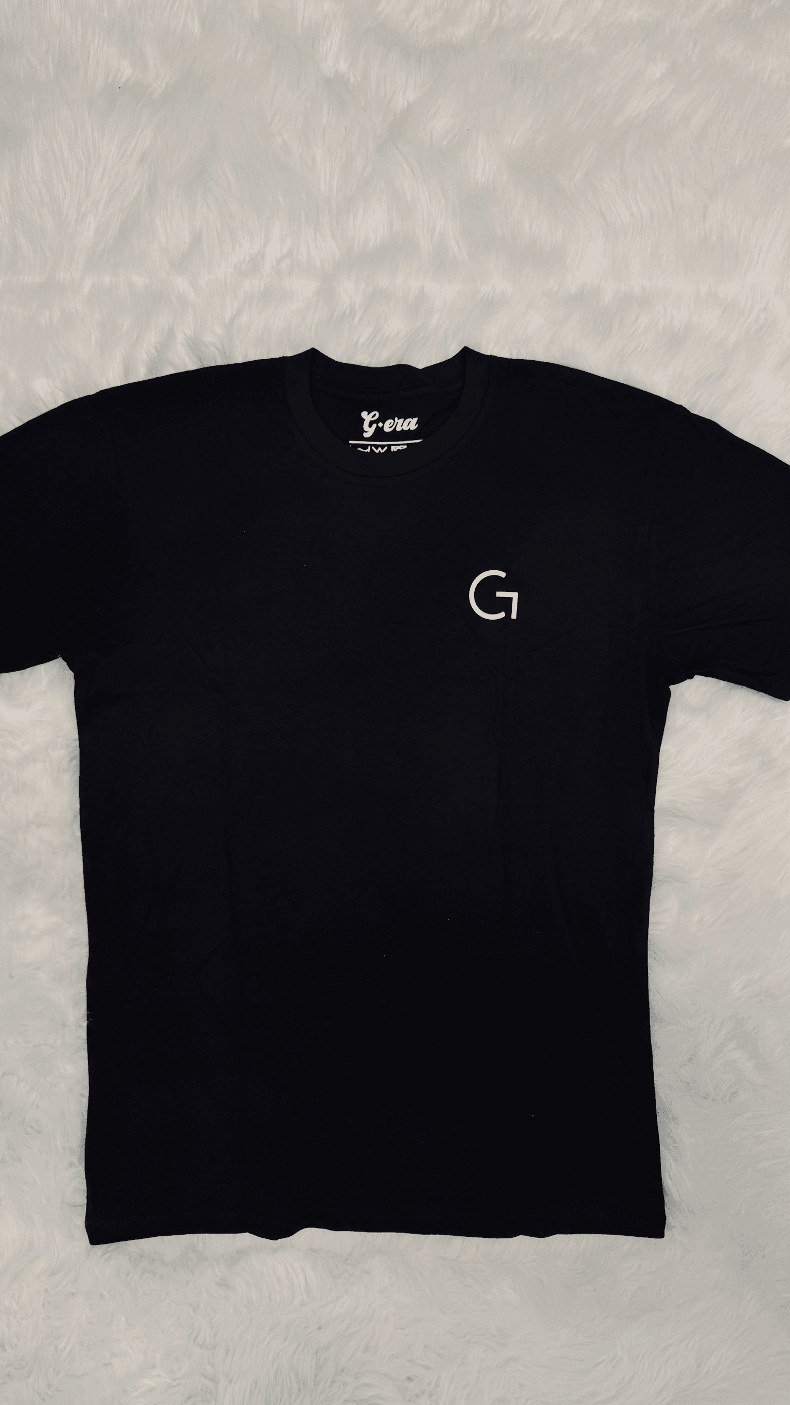 Champagne Bart Tee — Black - Image 2